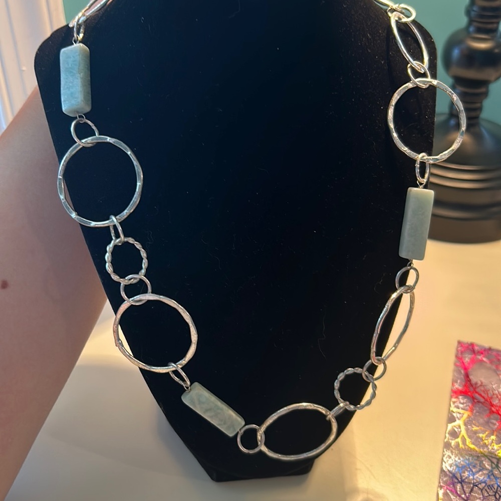 Silver Necklace 40$